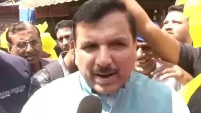 AAP सांसद Sanjay Singh का BJP पर तंज, क्या अमित शाह के बेटे को क्रिकेट का बल्ला पकड़ना आता है…..  