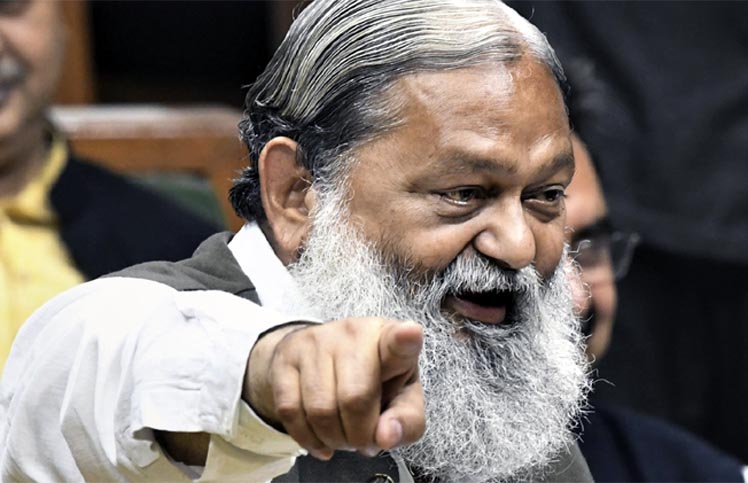 हरियाणा के पूर्व गृहमंत्री Anil Vij ने राहुल गांधी को किया चैलेंज; बोले-आजमा लें अपनी लोकप्रियता