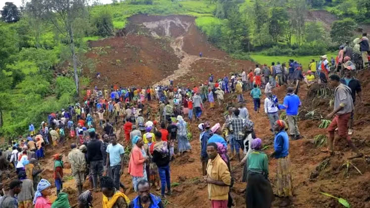 Ethiopia Mudslides : दक्षिणी इथियोपिया में भूस्खलन से तबाही, अब तक 157 लोगों की मौत; तलाश अभियान जारी