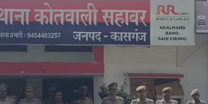 Kasganj पुलिस की बड़ी कार्रवाई, दो मोटरसाइकिल के साथ चोर किए गिरफ्तार….