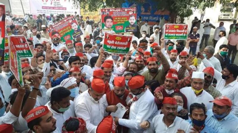 लखनऊ से कन्नौज तक हंगामा, Akhilesh Yadav बाद शिवपाल को रोका…