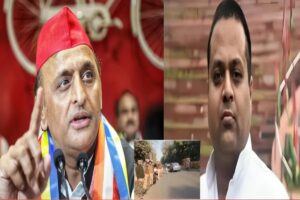 Akhilesh Yadav ने सपा नेता की गिरफ्तारी पर की प्रेस कॉन्फ्रेंस, बीजेपी पर लगाए आरोप...