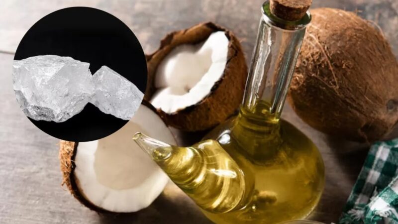 Coconut Oil में फिटकरी मिलाकर लगाने के फायदे, देखे पूरी रिपोर्ट ….