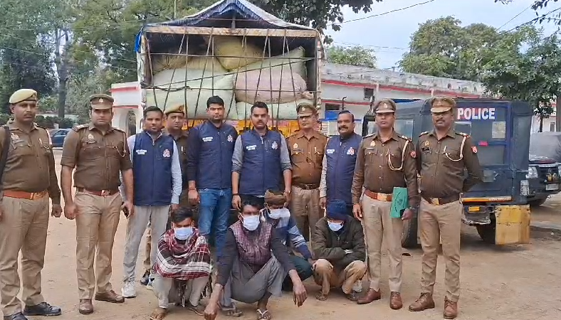 Saharanpur पुलिस ने 1 करोड़ 80 लाख के अवैध नशीले पदार्थ के साथ 4 शातिर तस्करों को किया गिरफ्तार, नशे के कारोबार पर बड़ी कार्रवाई